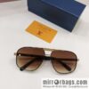 LV Louis Vuitton Square Unisex Sunglasses