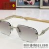 Cartier Frameless Trimmed Unisex Sunglasses