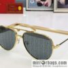 Cartier Metal Frame Unisex Sunglasses