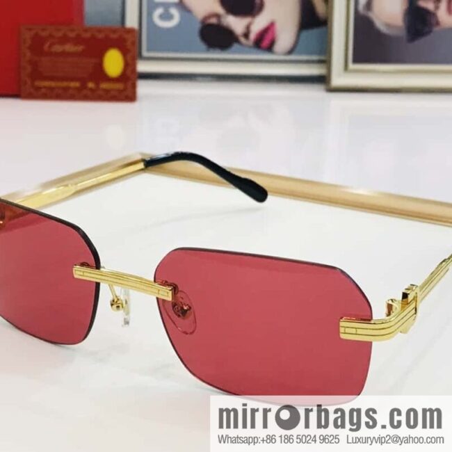 Cartier Cartier men\'s and women\'s same sunglasses