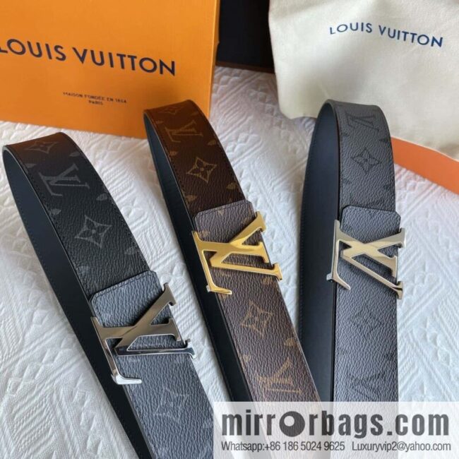 LV Classic Embossed Belt 40mm