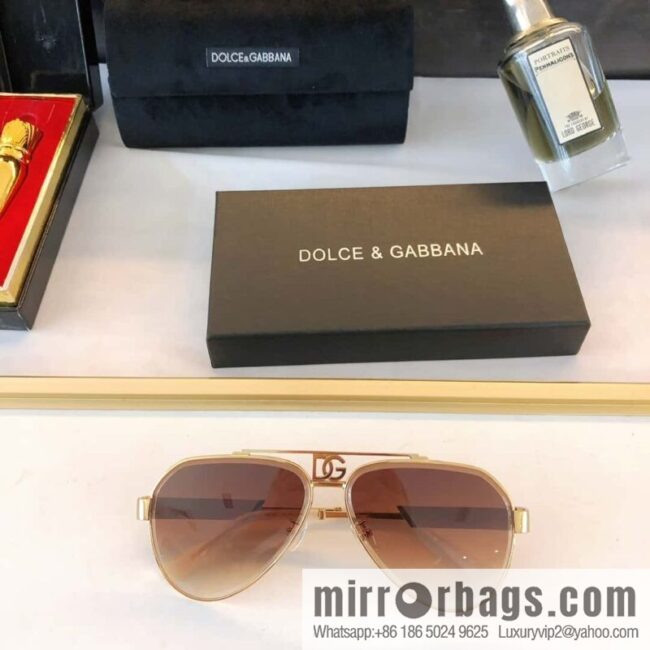 DOLCE & GABBANA Dolce & Gabbana toad-shaped unisex sunglasses