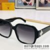 LV Louis Vuitton Plate Frame Unisex Sunglasses