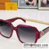 LV Louis Vuitton Plate Frame Unisex Sunglasses