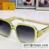 LV Louis Vuitton Plate Frame Unisex Sunglasses