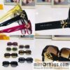 LV Louis Vuitton Plate Frame Unisex Sunglasses