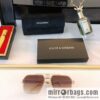 DOLCE & GABBANA Dolce & Gabbana Irregular Frame Sunglasses