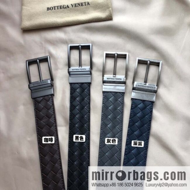 Bottega Veneta, woven, tailor adjustable belt 3.5cm