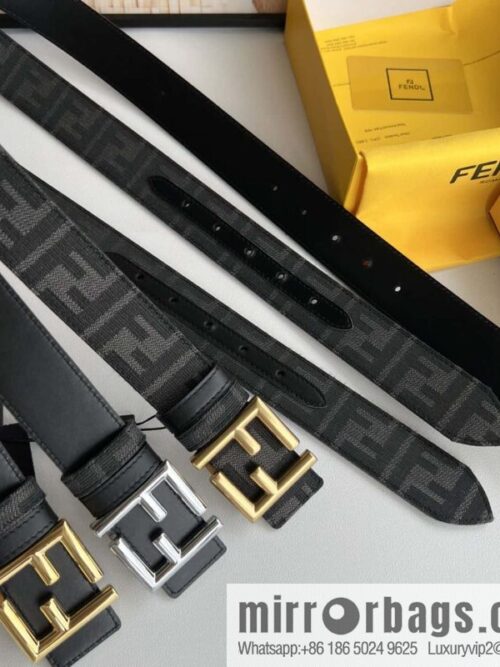 wsxc1694525078919_0-800x800sfs13prd2kl30002_20250626020952.jpg FENDI Fendi \"Double F\" logo from \"Galeries Lafayette\" cowhide belt 3.5cm