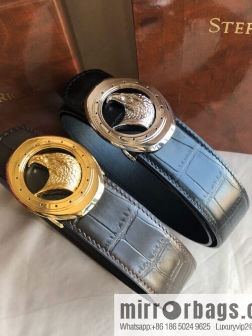 wsxc1694633162747_0-800x800fi2adk5zvhf19992_20250625205455.jpg Stefano Ricci Stephen, Stainless Steel Eagle Buckle 3.8cm Alligator Belt