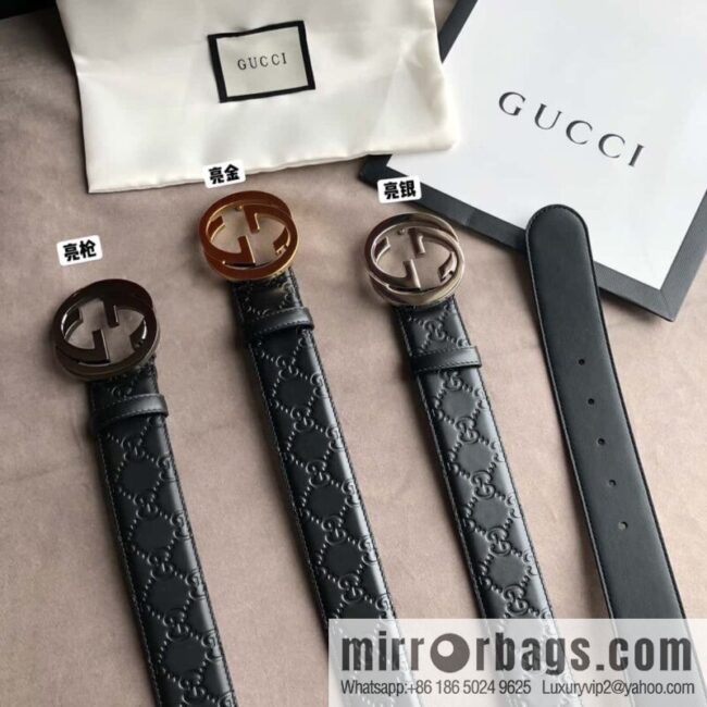 wsxc1694702542302_0-800x800tqbekpkhzca19767_20250625204856.jpg Gucci/Gucci Men\'s Interlocking Double G Metal Buckle Belt 4.0CM