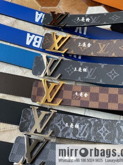 wsxc1694818419065_0-800x800g0ddxgqvgvw19488_20250625204148.jpg LV Monogram pattern calfskin, stainless steel letter rolling sand buckle 4.0CM belt