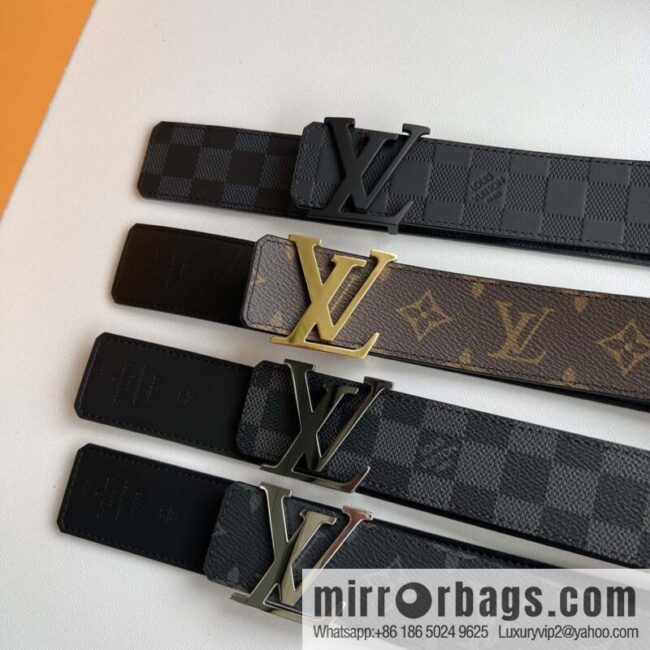 LV INITALES 40mm double-sided belt