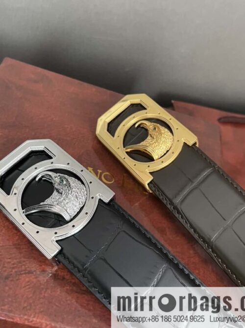 wsxc1695227017877_0-800x8002v0bkk0ncgy19035_20250625203014.jpg Stefano Ricci Stephen, Eagle Head Metal Buckle, Alligator Belt 3.8cm