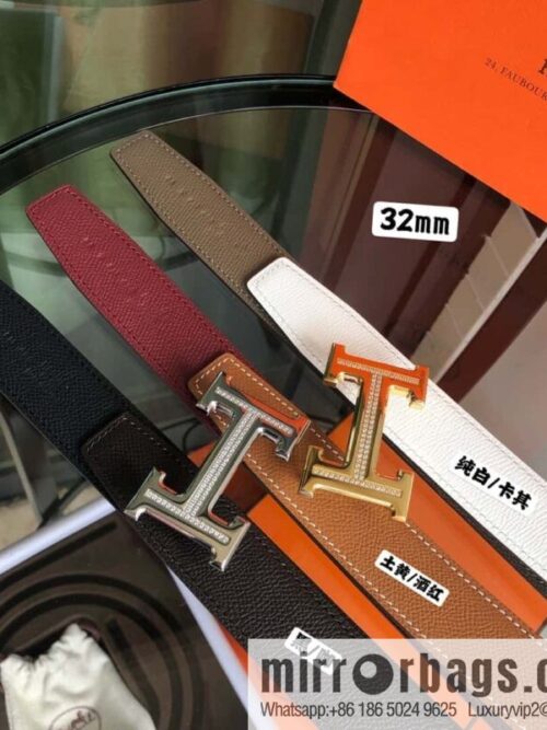 wsxc1695396953857_0-800x800k34coevxdrq18590_20250625201911.jpg Hermes, Stainless Steel with Diamond Buckle & Double-Sided Palm Belt 32mm