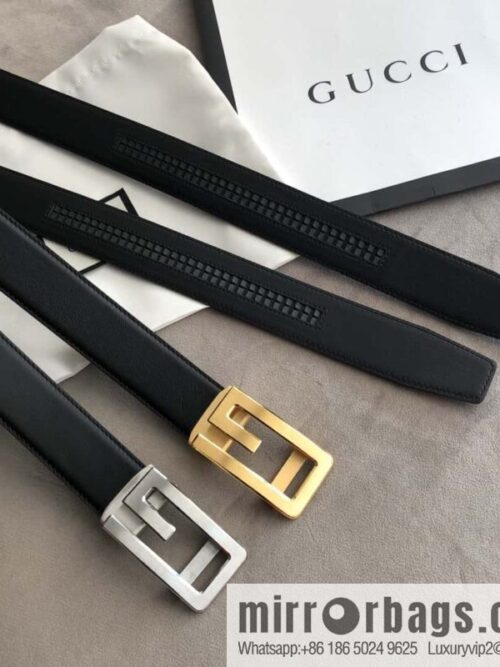 wsxc1695581439812_0-800x800omi3q1oefom18517_20250625201723.jpg GUCCI G letter automatic buckle, imported double-sided first-layer cowhide belt 3.5cm
