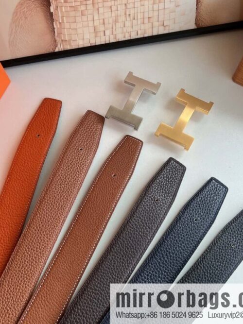 wsxc1695584578899_0-800x8003na0ffnxpnw18392_20250625201404.jpg HERMES H solder joint four-corner metal buckle, men\'s double-sided leather belt 38mm