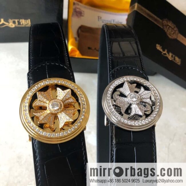 wsxc1695743397575_0-800x800ggzxxmy51lc18234_20250625201017.jpg Chrome Hearts, personalized rotating metal buckle, crocodile belt 3.8cm