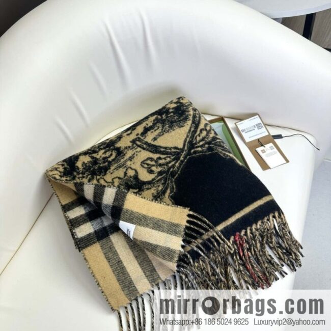 wsxc1696437828360_2-800x800fdjf2vacu4h55662_20250630010908.jpg Burberry Burberry Bur Warhorse Knight Double Sided Shawl