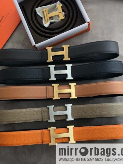 wsxc1696867721912_0-800x800i52wjrpvhdr18009_20250625200429.jpg Hermes Hermes, stainless steel 316H metal buckle, palm pattern original leather belt 3.8cm