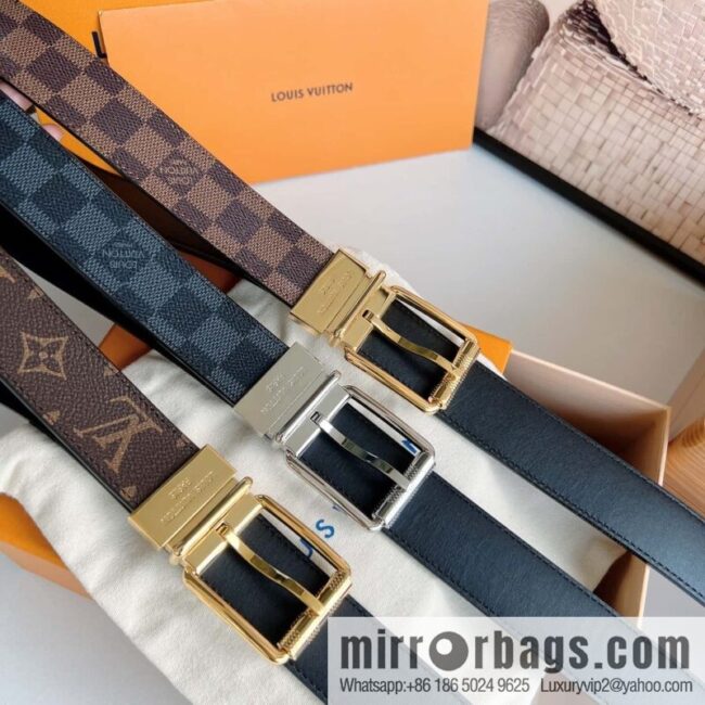 LV Men\'s PONT NEUF35mm Belt