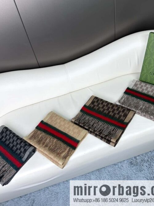 wsxc1698858426540_0-800x800ipf4rmojbxu21587_20250625214322.jpg GUCCI Gucci 2023 new GG letter elements, men\'s scarf