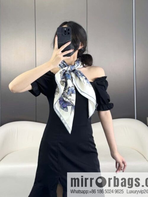DIOR Around the World · Butterfly, Silk Scarf