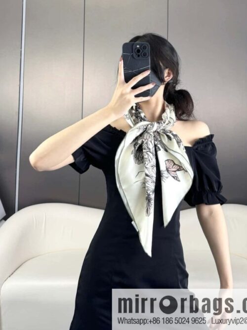DIOR Around the World · Butterfly, Silk Scarf