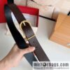 Ferragamo, double-sided first-layer cowhide belt 3.5CM