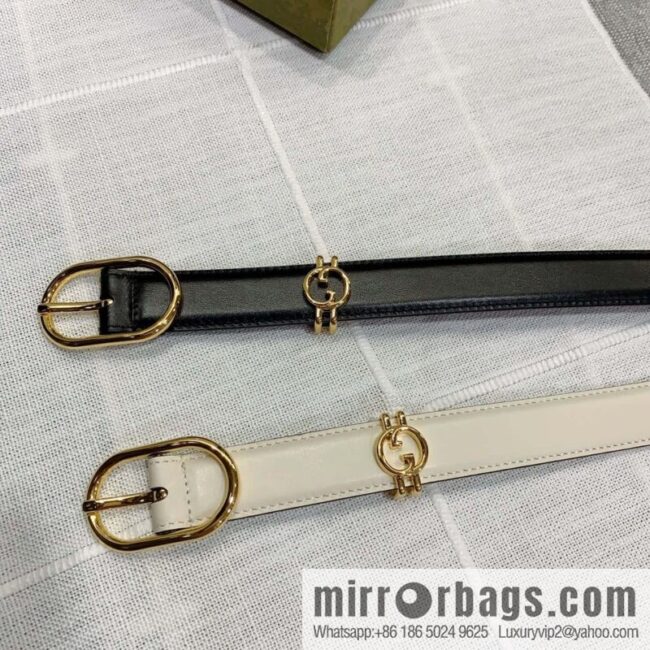 GUCCI 2024 early spring series women\'s belt 2.5cm