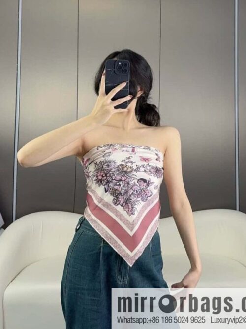 DIOR mexican flowers, silk scarves