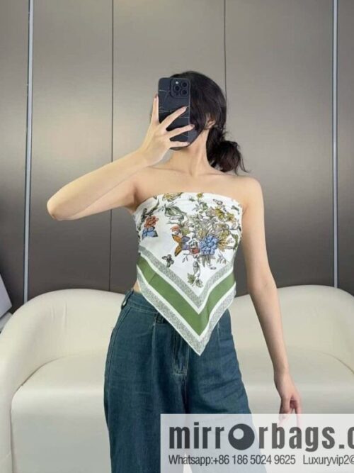 DIOR mexican flowers, silk scarves