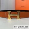 Hermes, Men\'s Double-Sided Lychee Belt 38mm