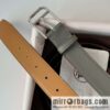Hermes new stylish and comfortable pin buckle cowhide belt 35mm