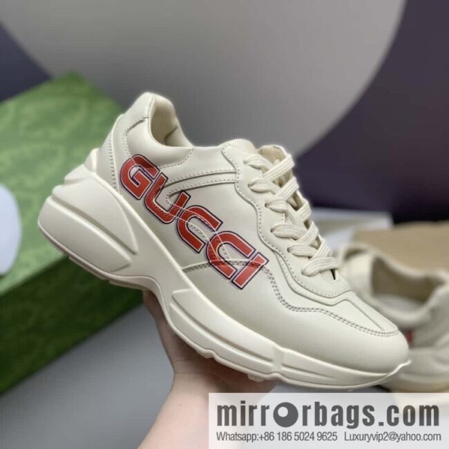 GUCCI men\'s and women\'s retro sneakers