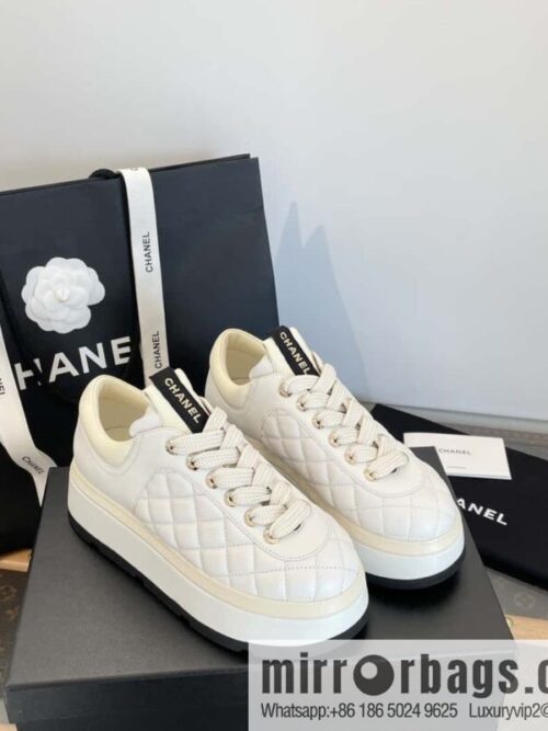 wsxc1718900141350_0-800x80011c3dcdku1i79862_20250630200120.jpg CHANEL Xiaoxiang Rhombus lambskin platform casual sneakers