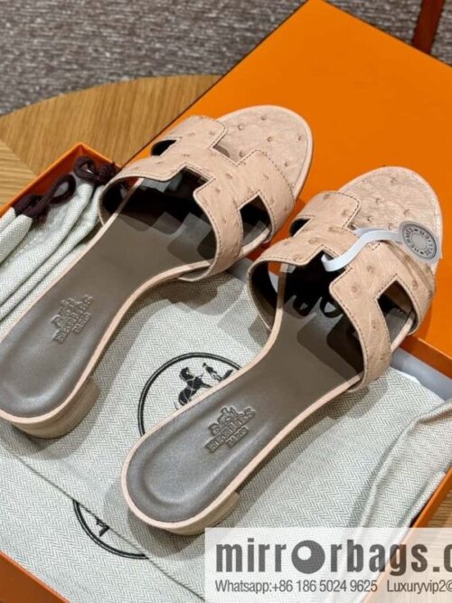 wsxc1718902364882_0-800x800kjkpcfkco2o79787_20250630195920.jpg Hermès 185 Oasis high-heeled sandals, ostrich 🐦/Ostrich rose powder/Rose powder