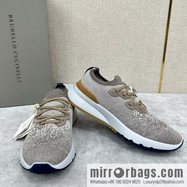 wsxc1718977632364_6-800x800zm1oinva3fr79580_20250630195340.jpg ππBC New Brunello Cucinell * Color Mix Knitted Low Top Sneakers