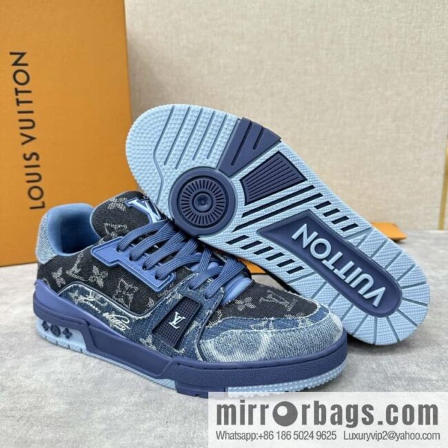 wsxc1718977709717_7-800x800d0n40gidu3g79498_20250630195111.jpg ππL home new product L * V~ new TRAINER series sports shoes (denim) 1AC4YR