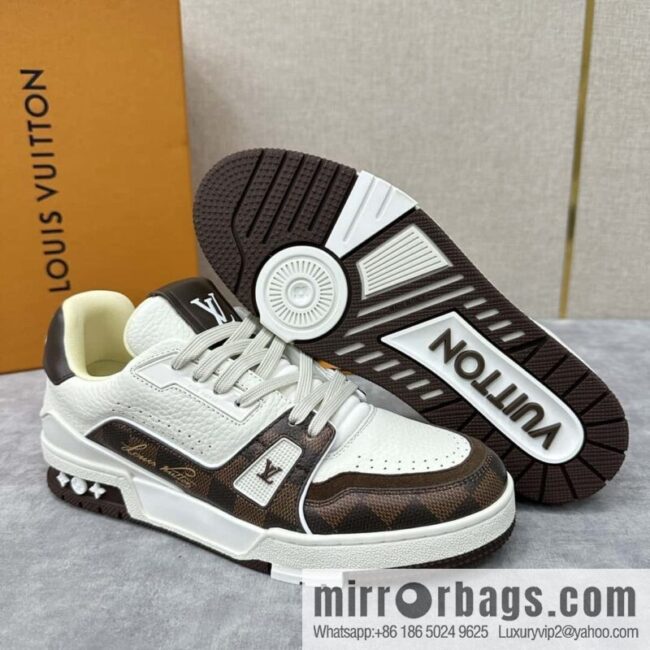 wsxc1718977763554_7-800x800rctp5gw04nh79425_20250630194903.jpg ππL new TRAINER checkerboard sports shoes series 1ACV5R LV TRAINER sports shoes