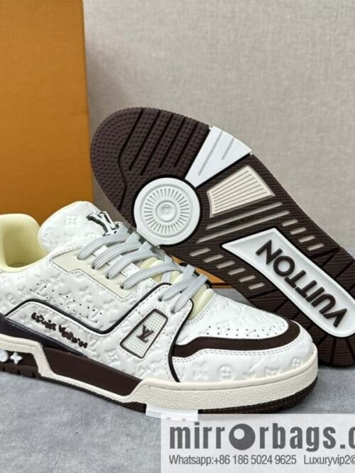 wsxc1718977778509_7-800x800ea5fxlbhocx79413_20250630194842.jpg 💋💍L new TRAINER checkerboard sports shoes series 1ACR5K LV TRAINER sports shoes