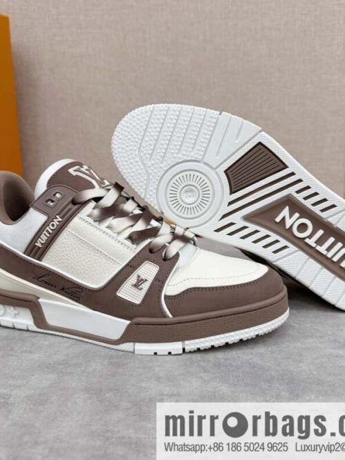 wsxc1718978152216_4-800x800jei1jbrmzff79212_20250630194253.jpg 💋💍L new products L * V Louis~ new products of the season are on the shelves TRAINER series sports shoes 1ACWBX