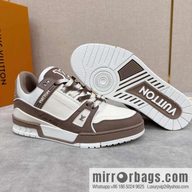 wsxc1718978152216_4-800x800jei1jbrmzff79212_20250630194253.jpg 💋💍L new products L * V Louis~ new products of the season are on the shelves TRAINER series sports shoes 1ACWBX