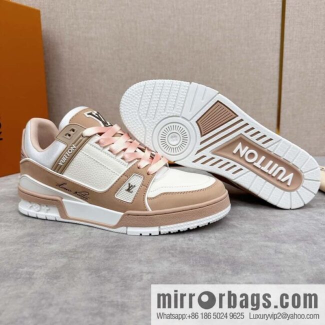 wsxc1718978154549_4-800x800jhj5omlwe0i79195_20250630194225.jpg 💋💍L new products L * V Louis~ new products of the season are on the shelves TRAINER series sports shoes 1ACWAV