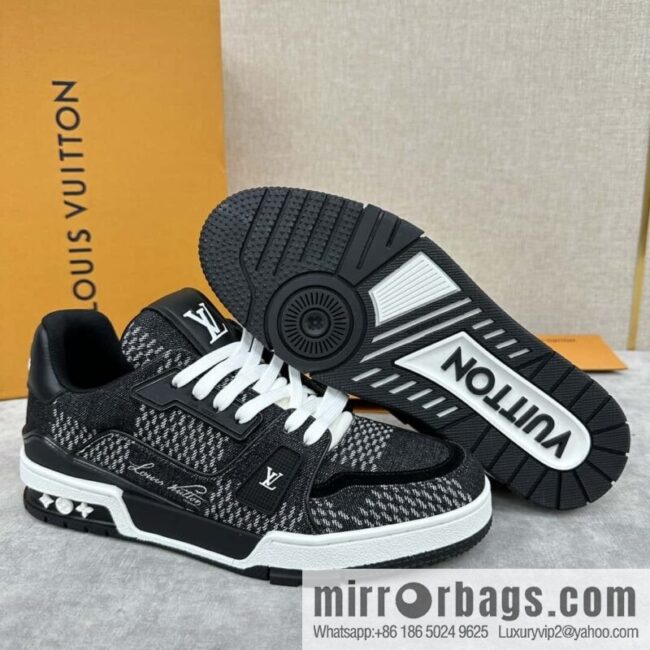 wsxc1718978161667_7-800x800mrax40n2ydt79180_20250630194159.jpg 💋💍L new products L * V Louis~ new products of the season are on the shelves TRAINER series sports shoes 1AD6DX