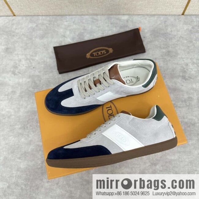 wsxc1718978207118_3-800x8003dubla5f2xc79062_20250630193832.jpg ππTOD * S Todd-S, new products on the shelves Tabs suede leather casual sneakers board shoes
