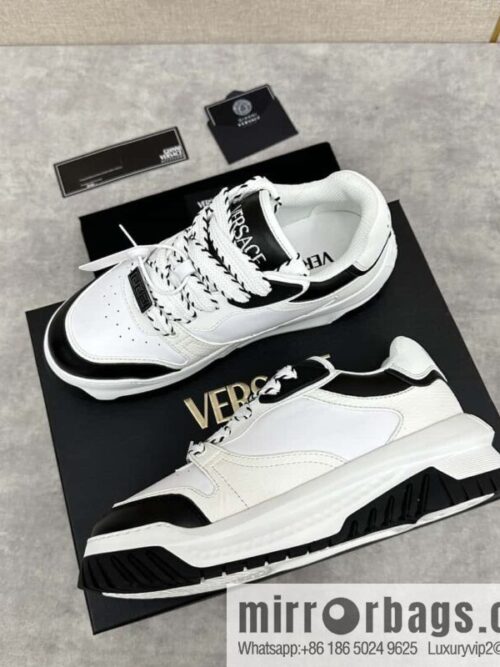 💋💍VS Replica Luxury Handbag New Products VERSAC * VANS-Zhe GRECA ODISSEA Platform Sneakers
