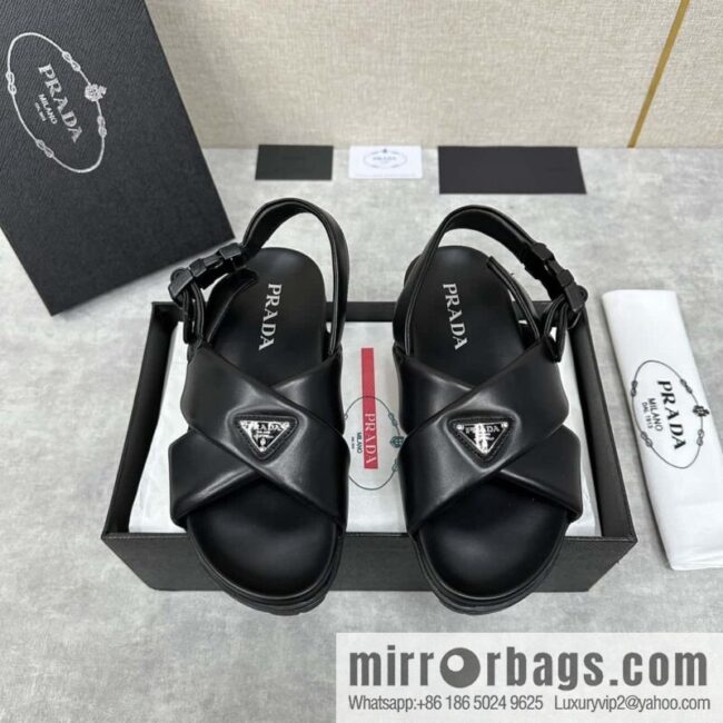 wsxc1719229997854_1-800x8001pxpn1xzxim70737_20250630143406.jpg ๐๐P new Prada * Prada, new men\'s soft sheepskin sandals slippers