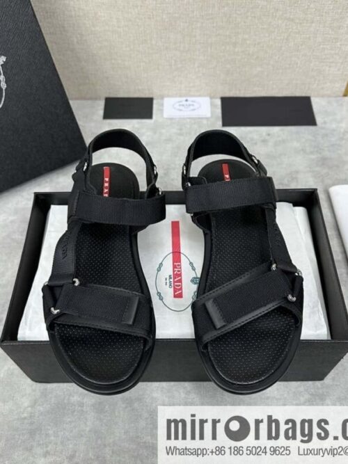 wsxc1719230001922_0-800x800uqwb3g5u5w570686_20250630143232.jpg 💋💍P Replica Luxury Handbag New Prada * Prada, leather and nylon strappy sports sandals