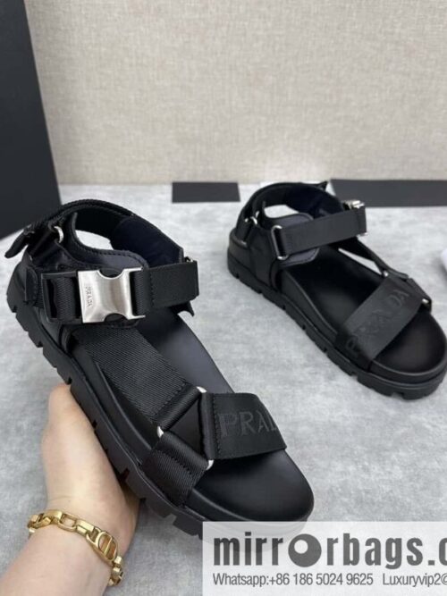 wsxc1719230023912_2-800x800s5dymnmaqbz70604_20250630142945.jpg 💋💍P Replica Luxury Handbag New Prada * Prada, leather and nylon strappy sports sandals